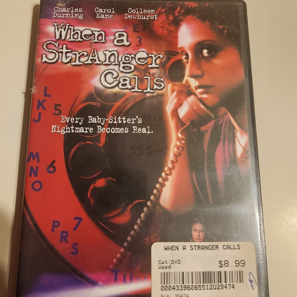 When a Stranger Calls DVD